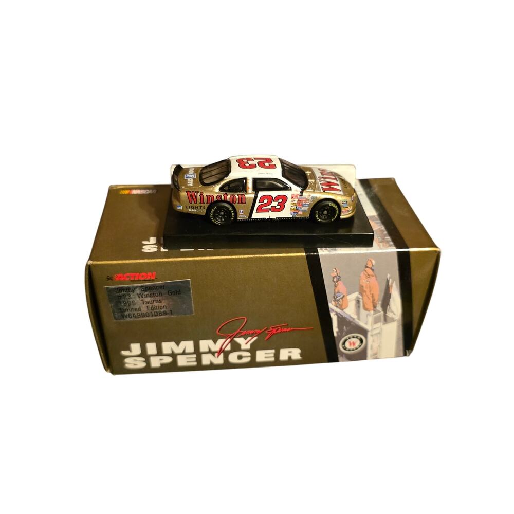 Jimmy Spencer #23 Winston Gold 1999 Ford Taurus Action 1:64 Team Winston Nascar